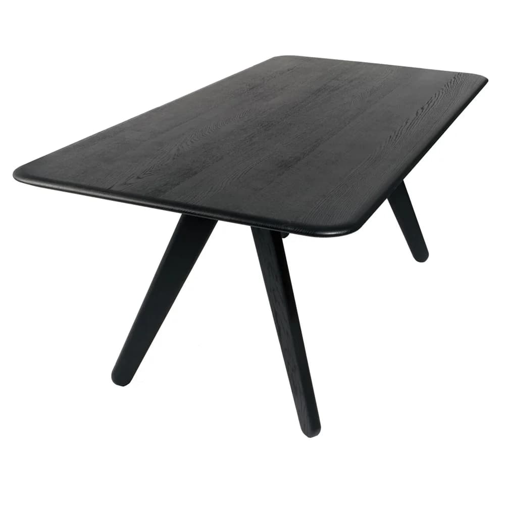 Tom Dixon, Slab spisebord 200 cm svart