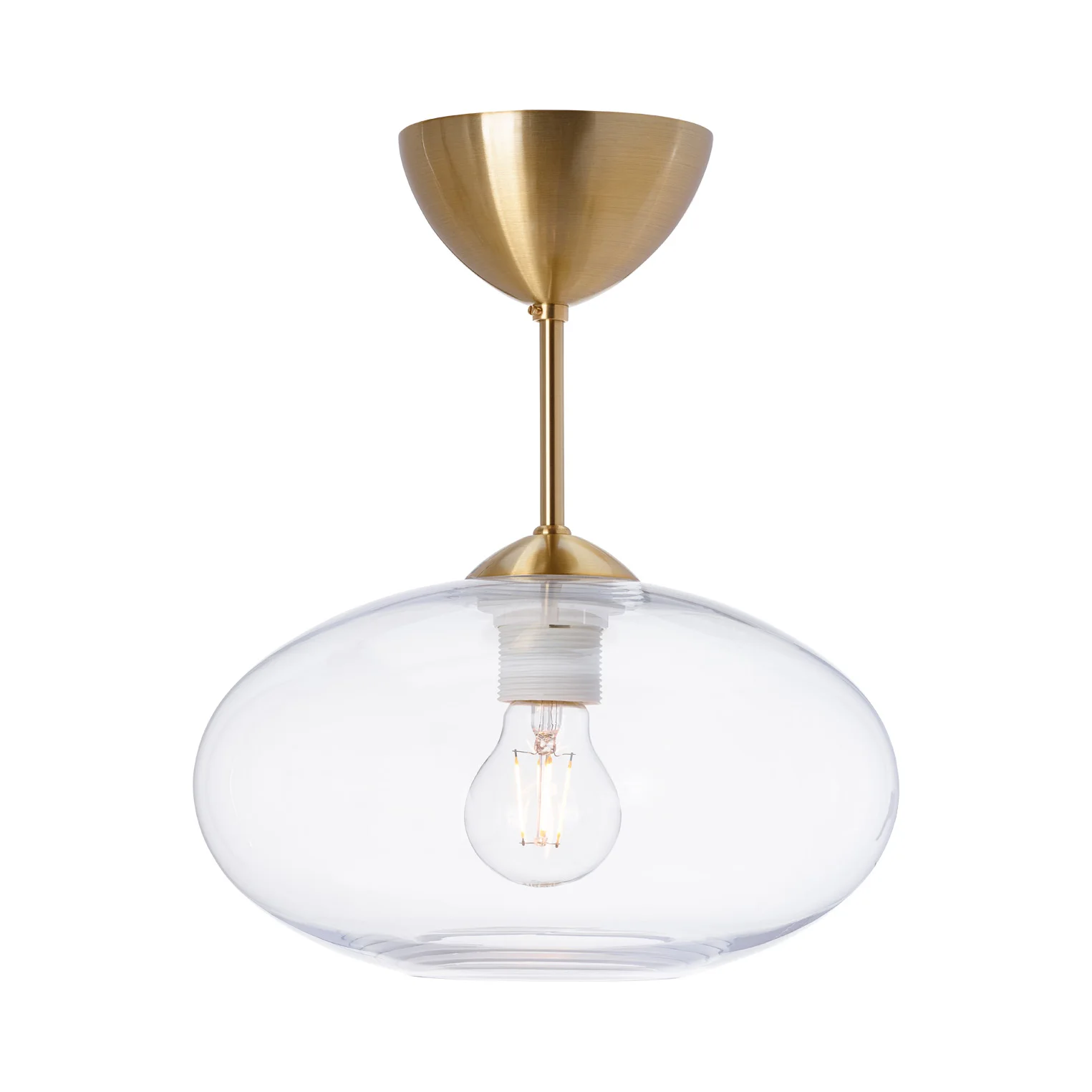 Belid, Bullo Ceiling D270 Messing/klart glass