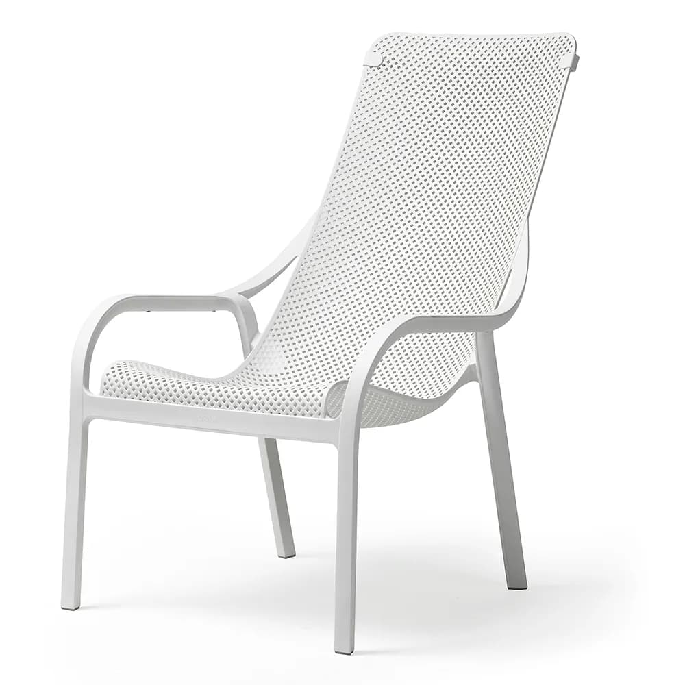 Nardi, NET LOUNGE CHAIR WHITE