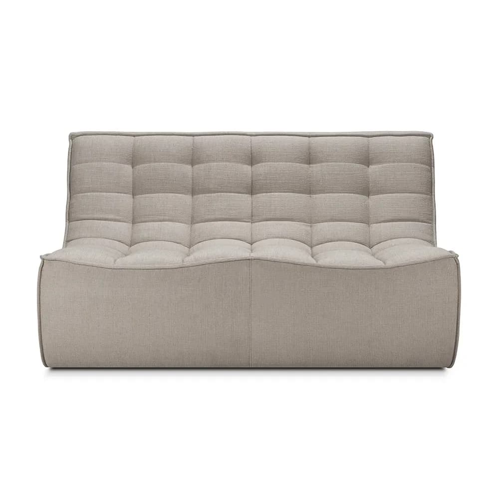 Ethnicraft, N701 2-seters sofa Ecru