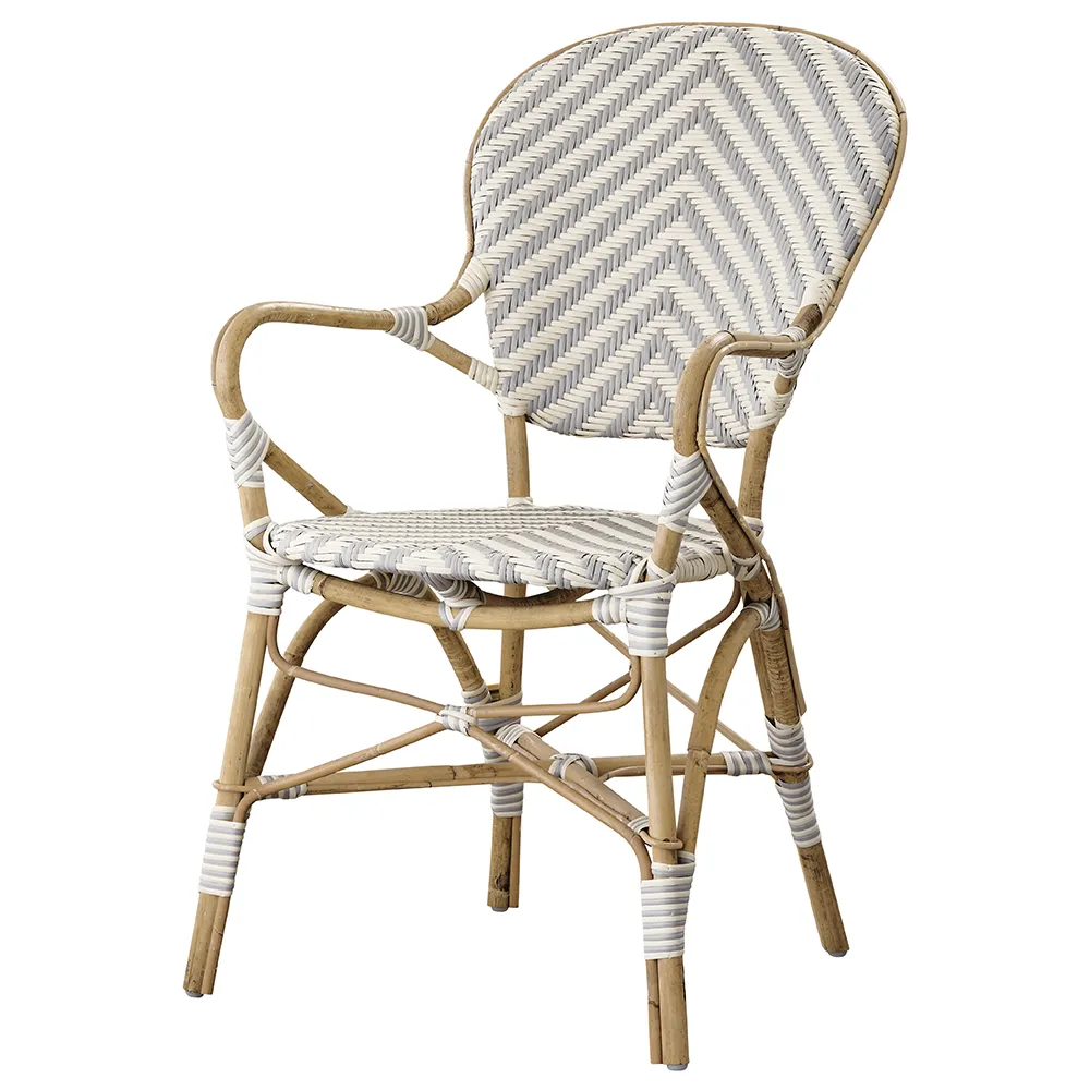 Sika Design, Isabell armlenestol Ivory/Grey