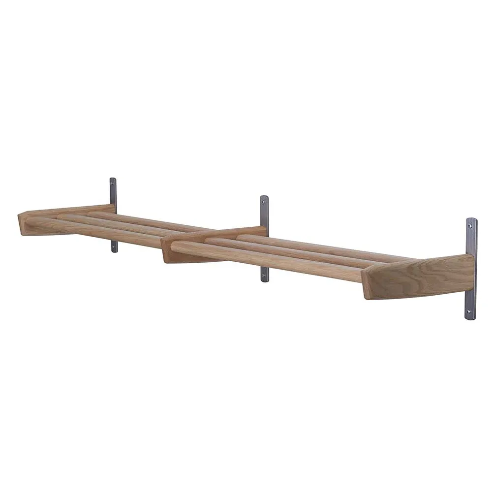 Oscarssons Möbel, Meja Skohylle 115 cm Hvitoljet eik