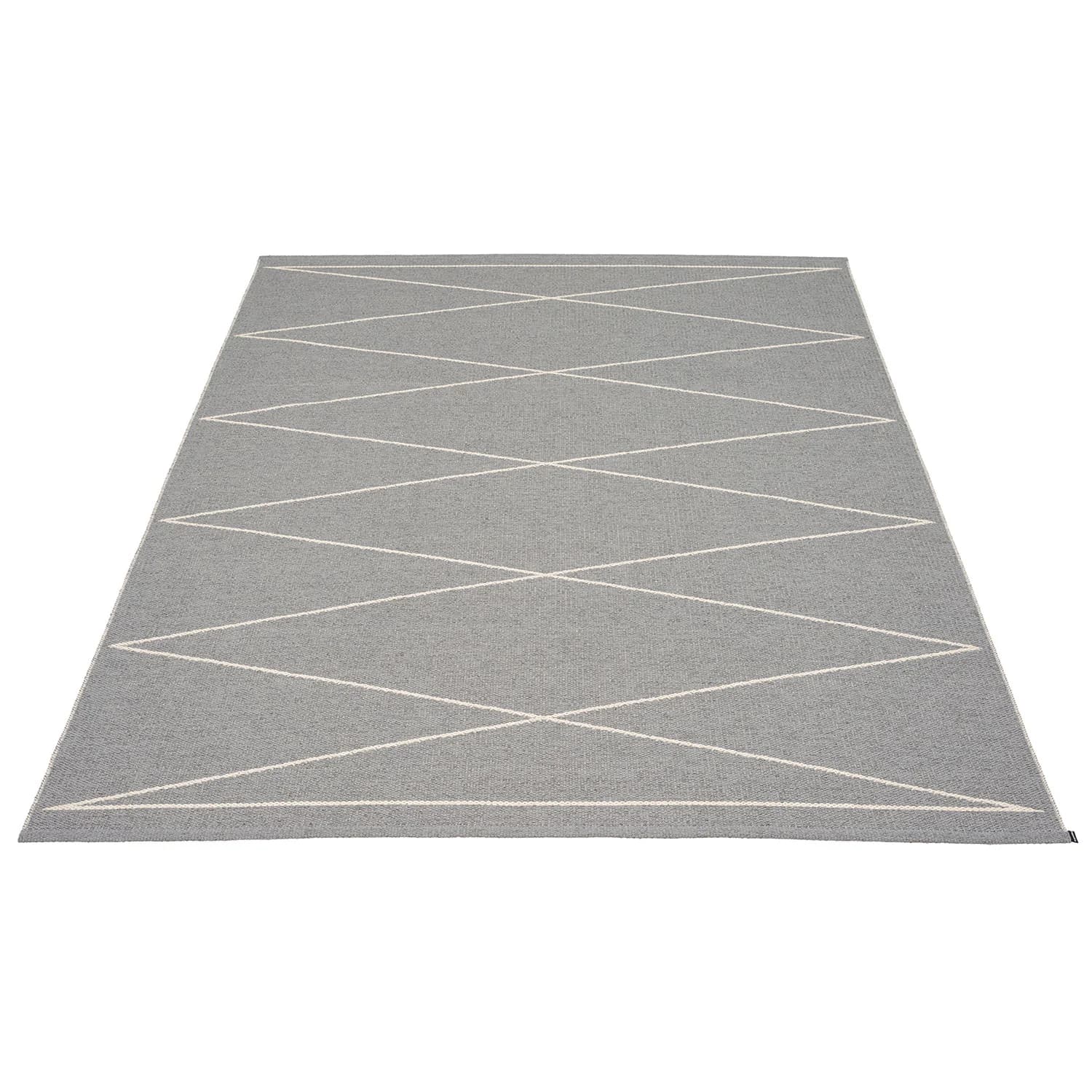 Pappelina, Max matte 180x260 cm grey / vanilla