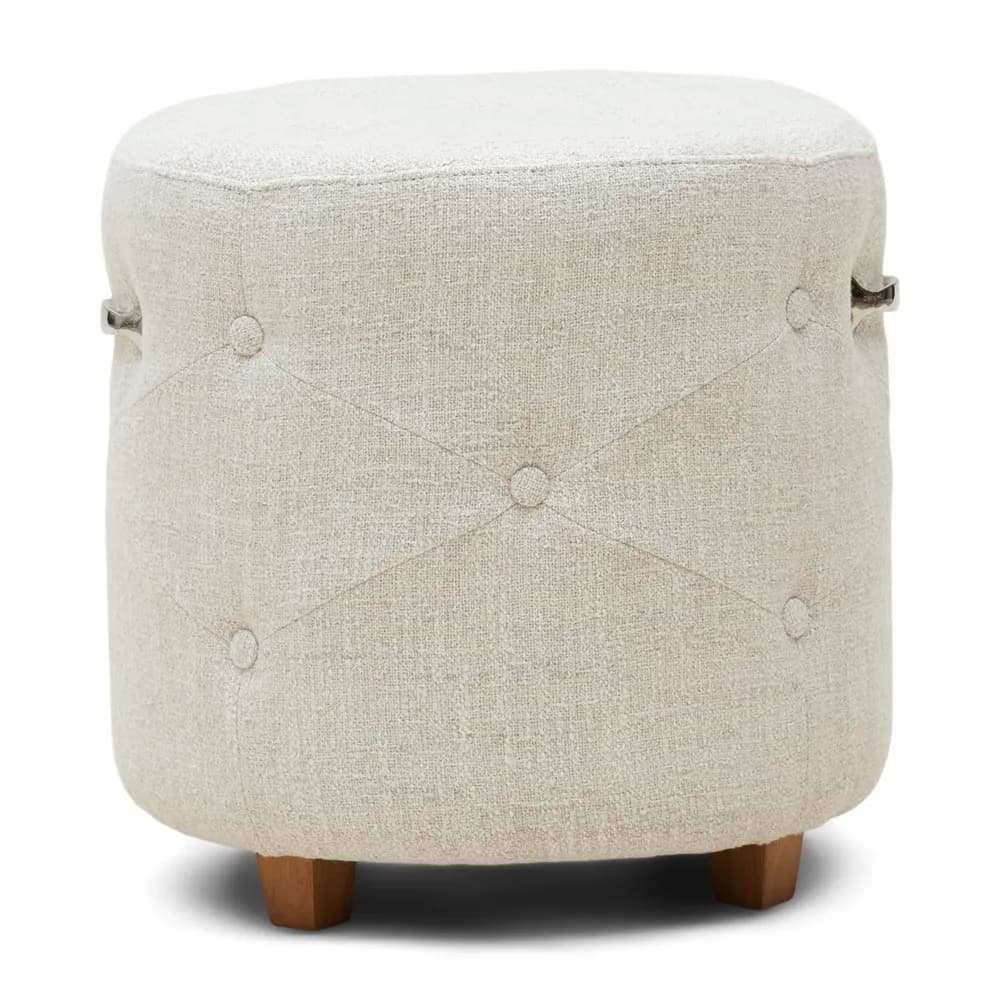 Riviera Maison, Fotpall Bowery Antique White