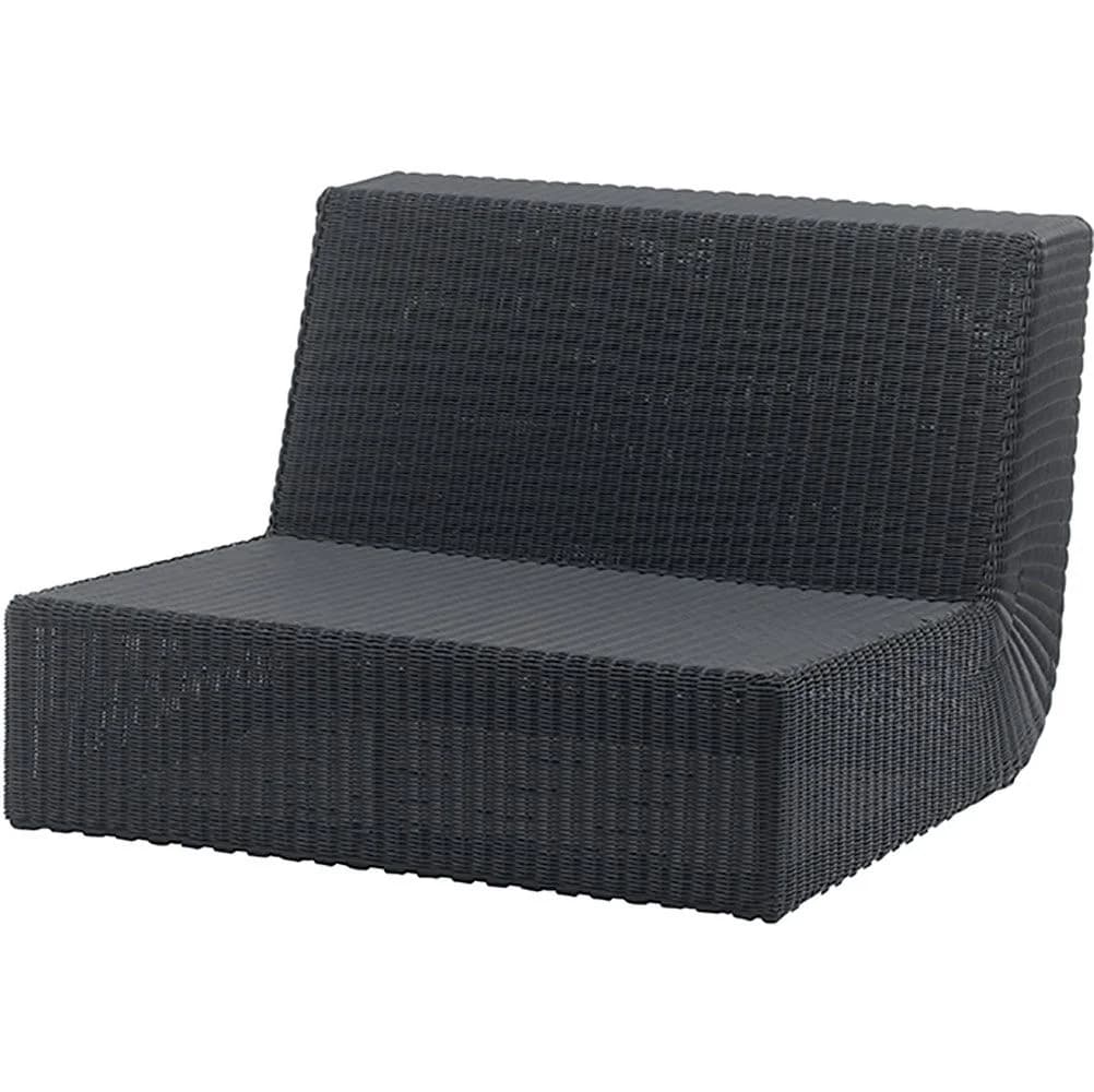 Cane-line Savannah modulsofa Black, enkel