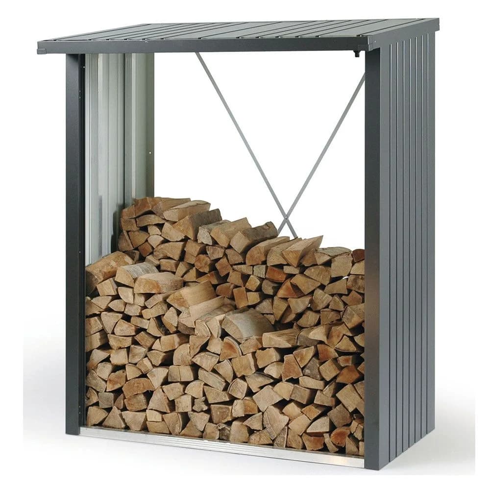 Biohort, Woodstock treoppbevaring 150 cm mørkegrå Biohort