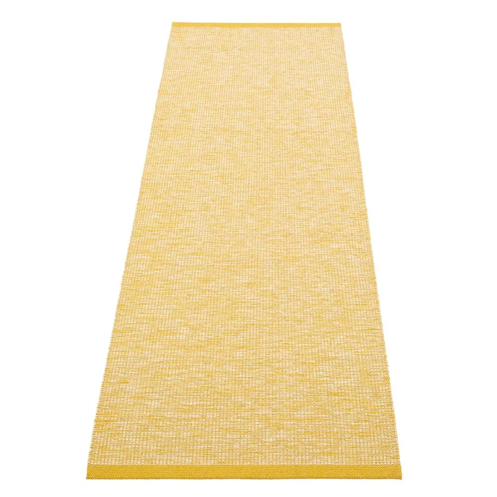 Pappelina, Sam teppe 70 x 225 cm Mustard/Cream