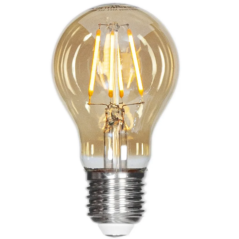 by Rydéns, Filament lyskilde LED dimbar E27 4W Ø60mm Amber