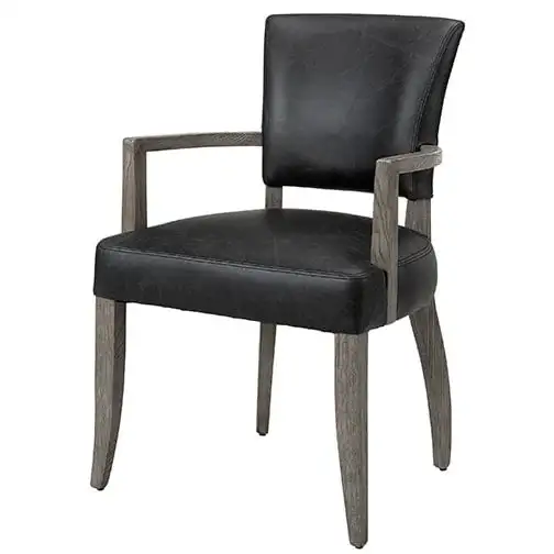 Artwood, Spisestol Maggie Black Leather Artwood