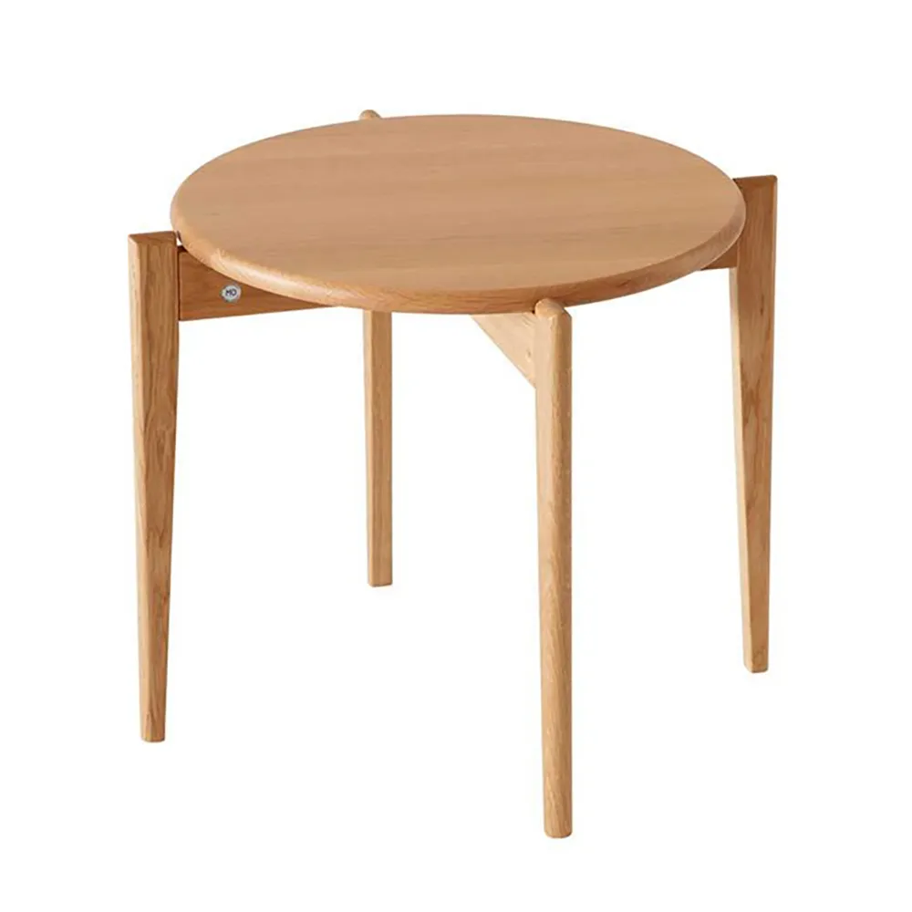 Oscarssons Möbel, Tilia Sofabord Ø51 cm Oljet eik