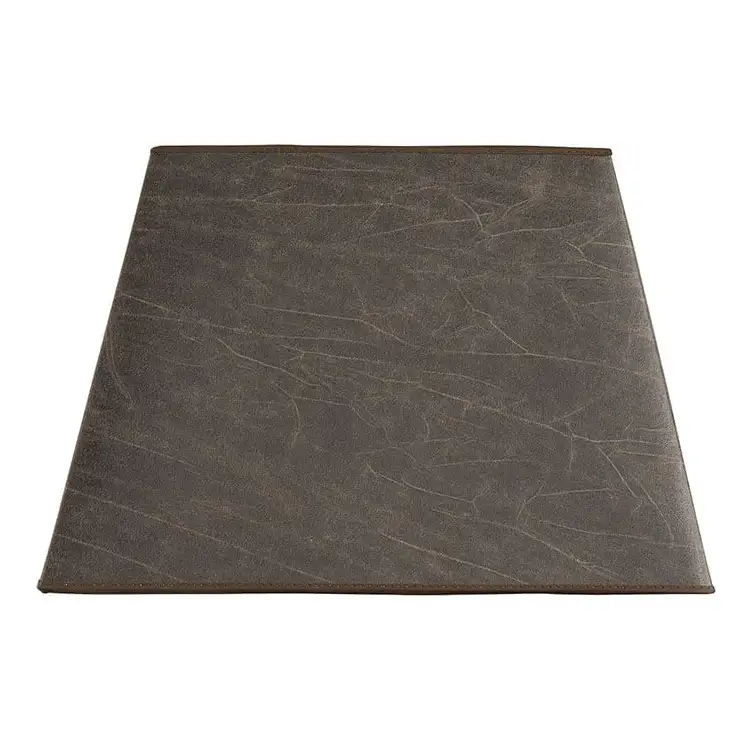Artwood, Lampeskjerm Square Leather Pale Brown Artwood