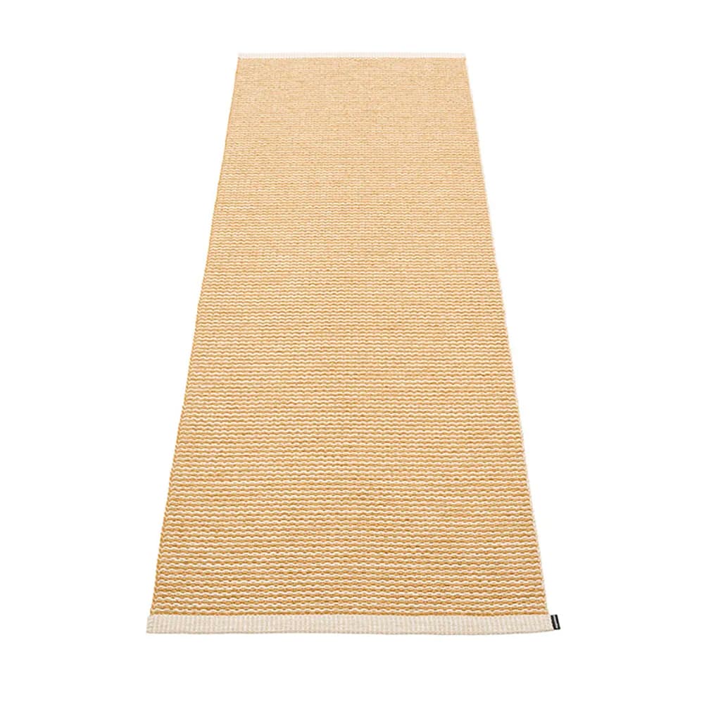 Pappelina, Mono Ochre / Cream teppe 70 x 200 cm