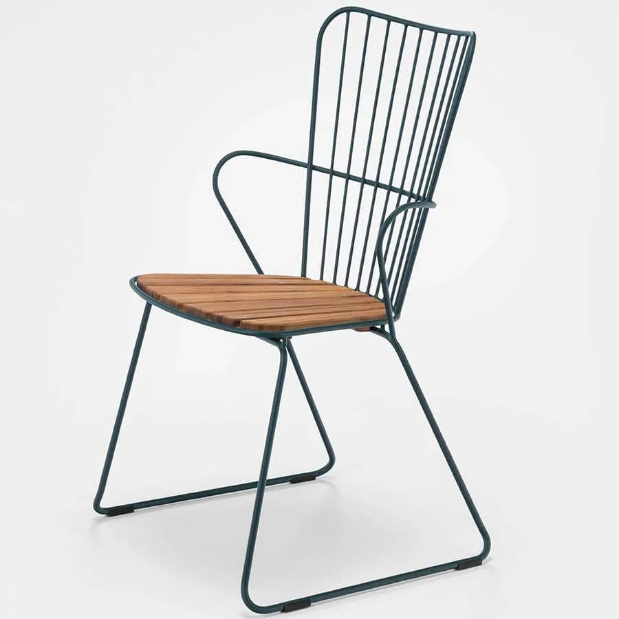 Houe, Paon spisestol pine green stål