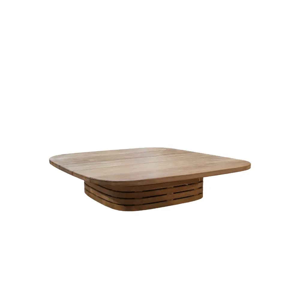 Cane-line, Mellow salongbordramme kvadratisk f/bordsskiva 144x144 cm Teak