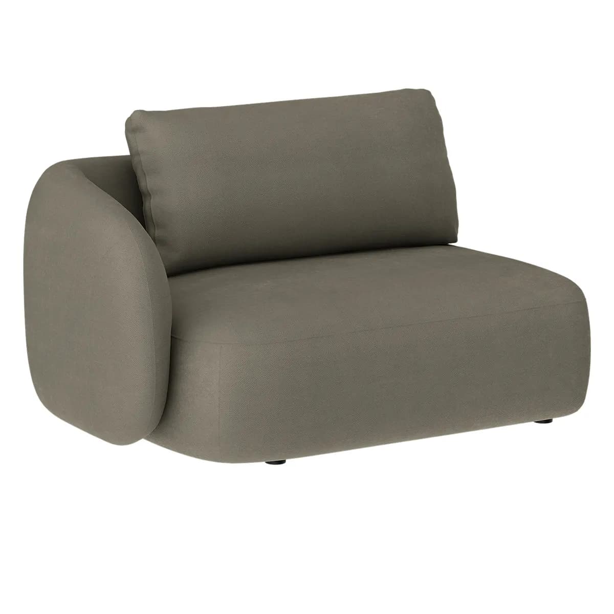 Artwood, Dixon 1,5-sits sektion vänster Haze taupe
