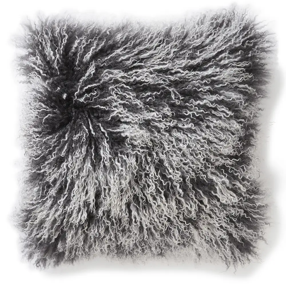 Skinnwille, Shansi Putetrekk 40x40 cm Grey Snowtip
