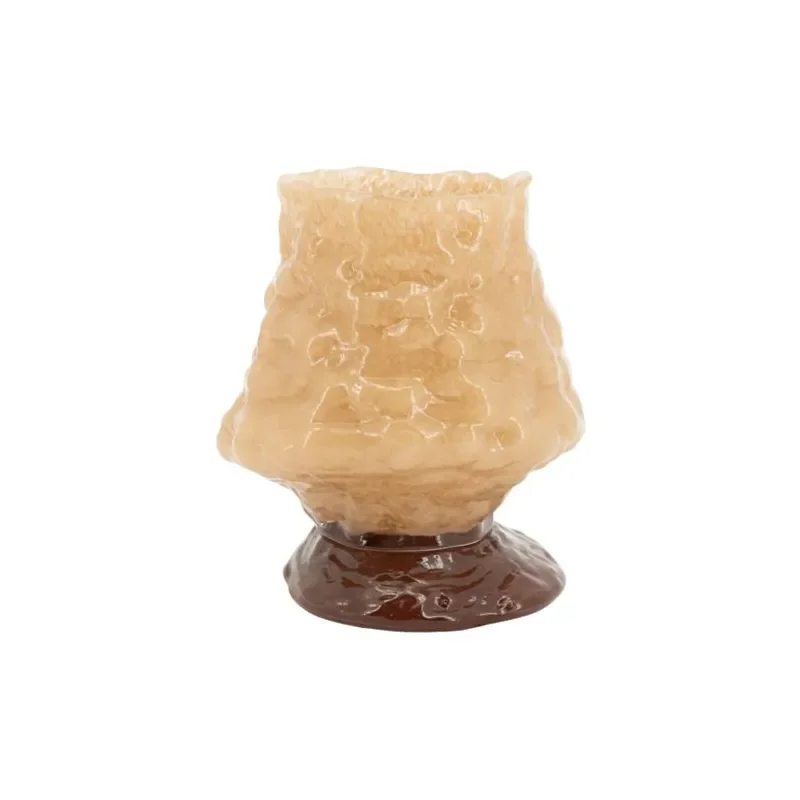 By-Boo, Melte small 14,5x14,5x15,5 cm Glass light brown