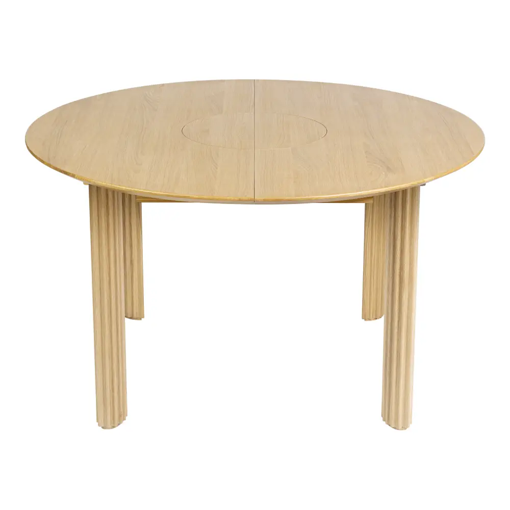 Umage, Comfort Circle Spisebord med uttrekk 132-202x132 Oak