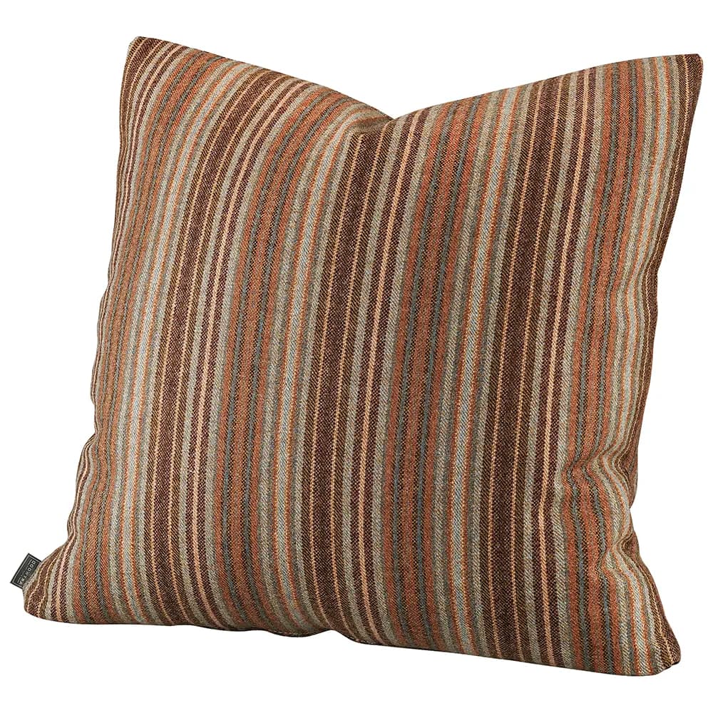 Artwood, Glensdale Stripe Grey/Ochre putetrekk 50x50 cm