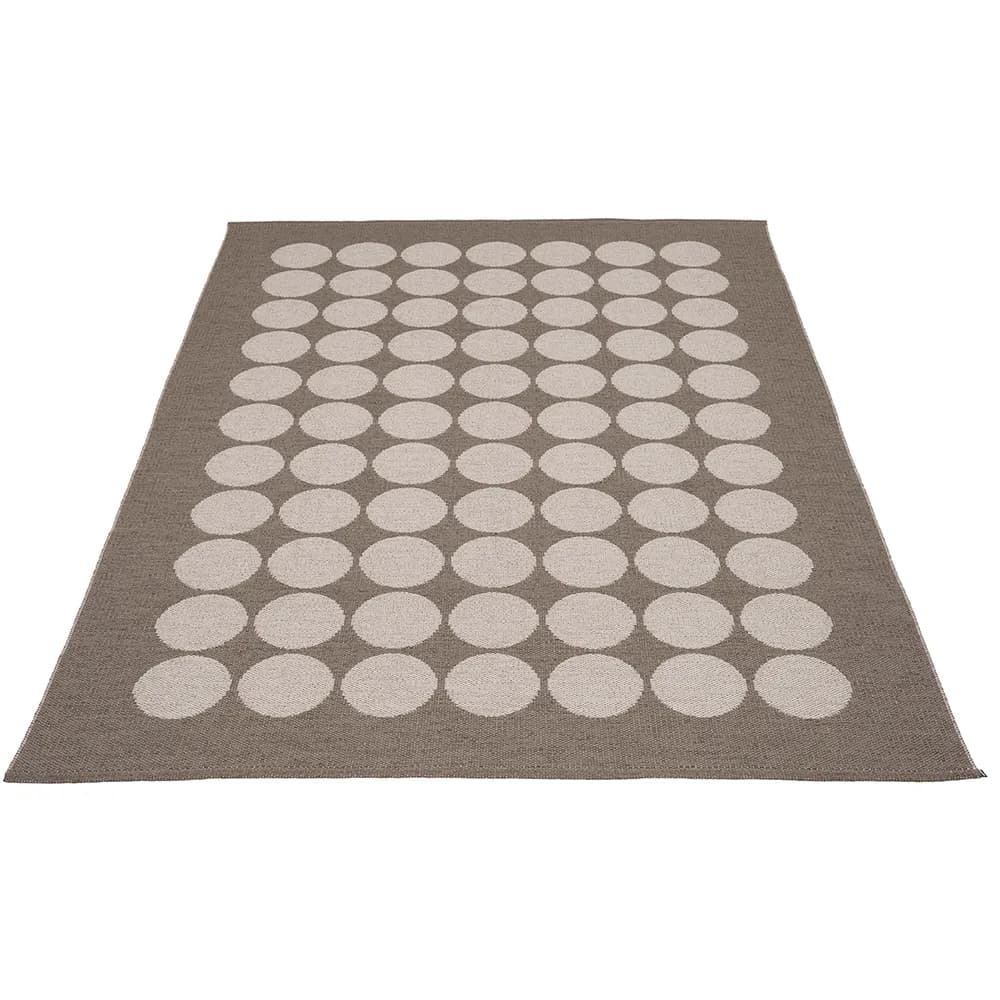 Pappelina, Hugo teppe Walnut/ Linen 180 x 260 cm