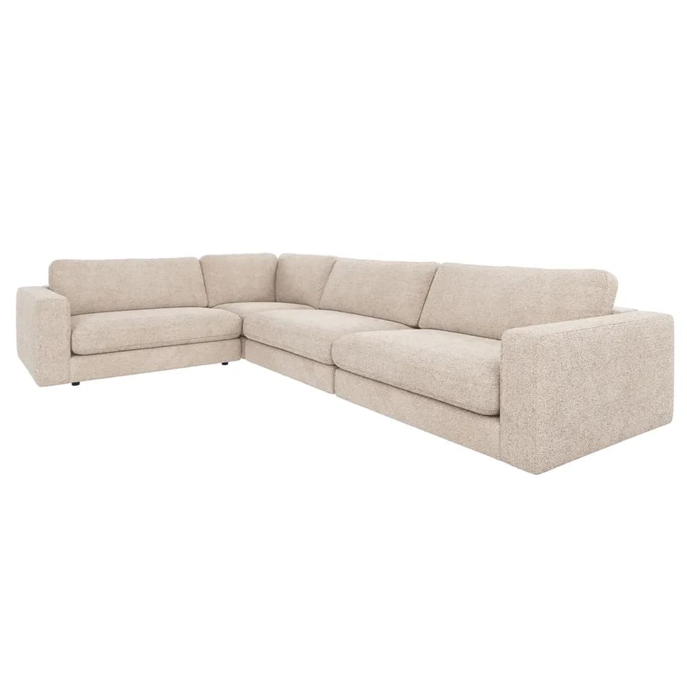 Rowico Home, Duncan hjørnesofa 2+3-seter stoff Robin lysegrå
