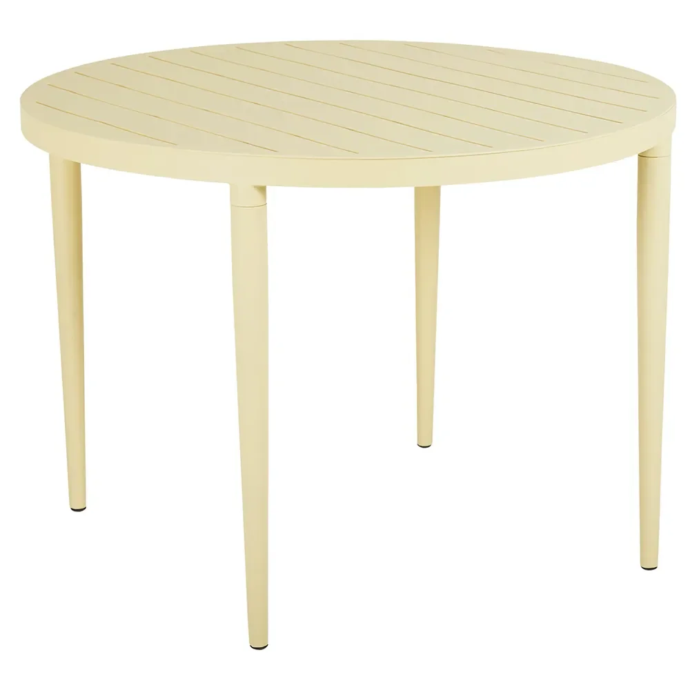 Brafab, Bigby Spisebord Ø100 cm lemon