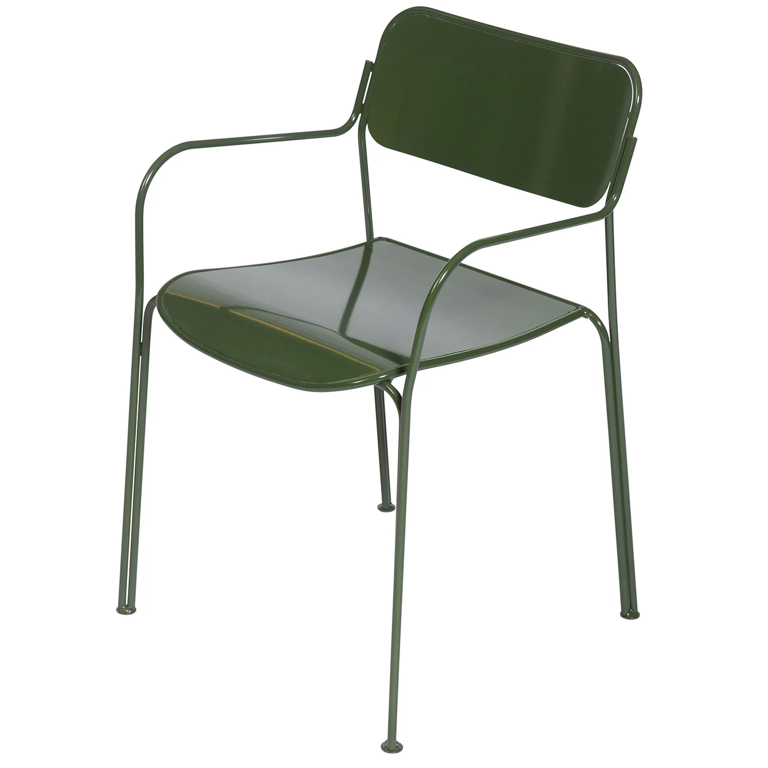 Grythyttan Stålmöbler Chair Libelle stol Grønn