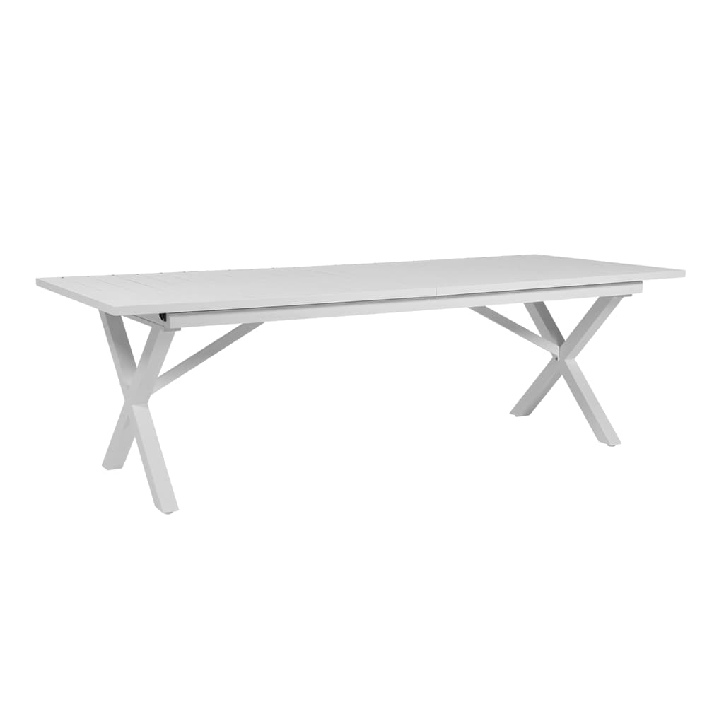 Brafab, Hillmond bord 100 X 240–310 cm hvit Brafab