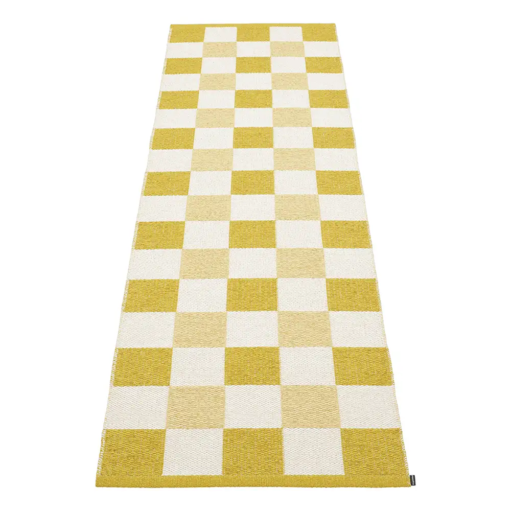 Pappelina, Pix matte 70x240 cm Mustard/Vanilla/Pale Yellow