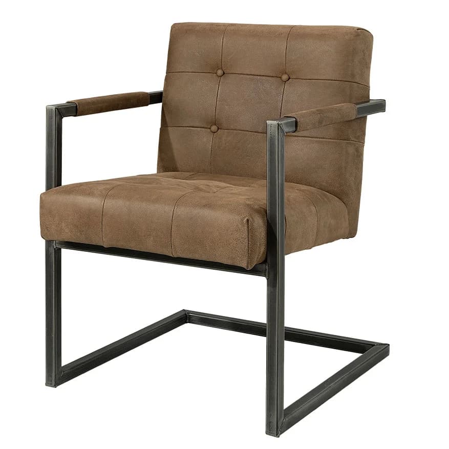 Artwood, Jed karmstol Nubuck Brown Artwood