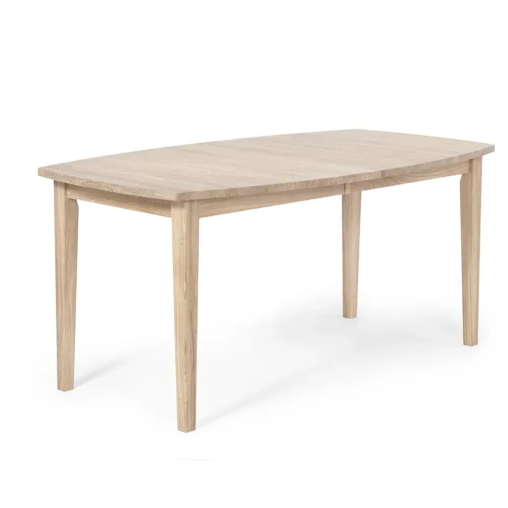 Torkelson, Allegro Spisebord 100x186-286 cm i hvitoljet finert eik