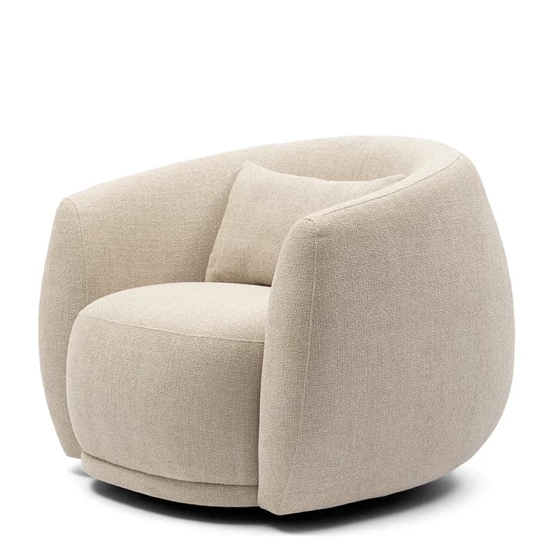 Riviera Maison, Roterende lenestol Leonardo Glossy Flax