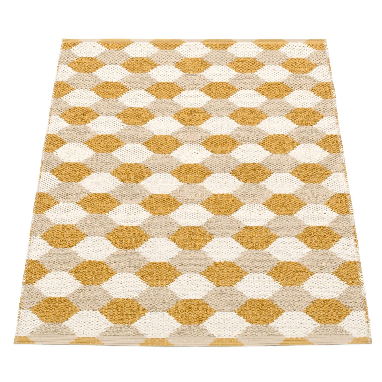 Pappelina, Dana matte 70x100 cm ochre / beige / vanilla