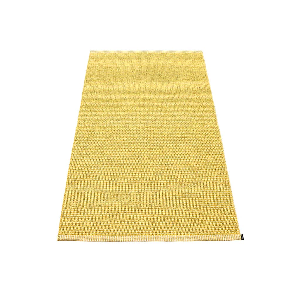 Pappelina, Mono teppe Pale Yellow/ Mustard 85 x 160 cm