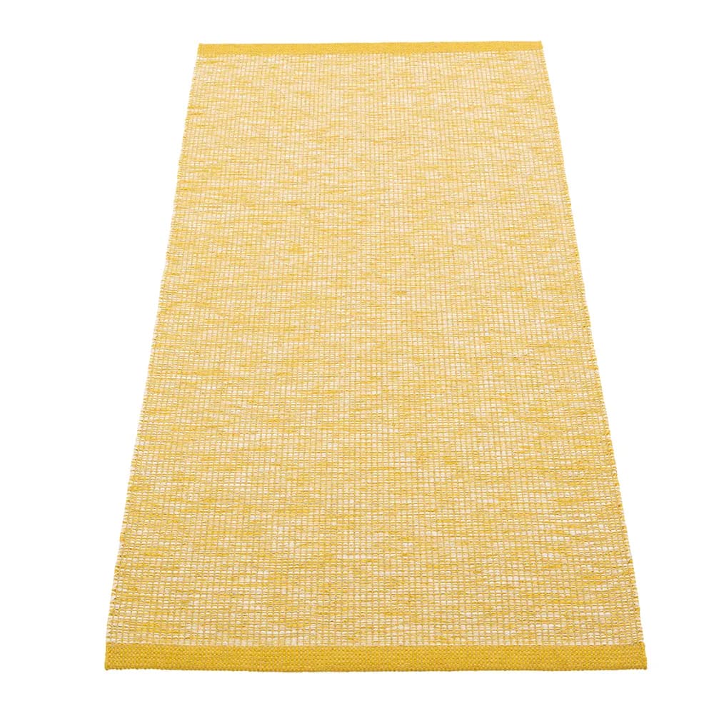 Pappelina, Sam teppe 70 x 150 cm Mustard/Cream