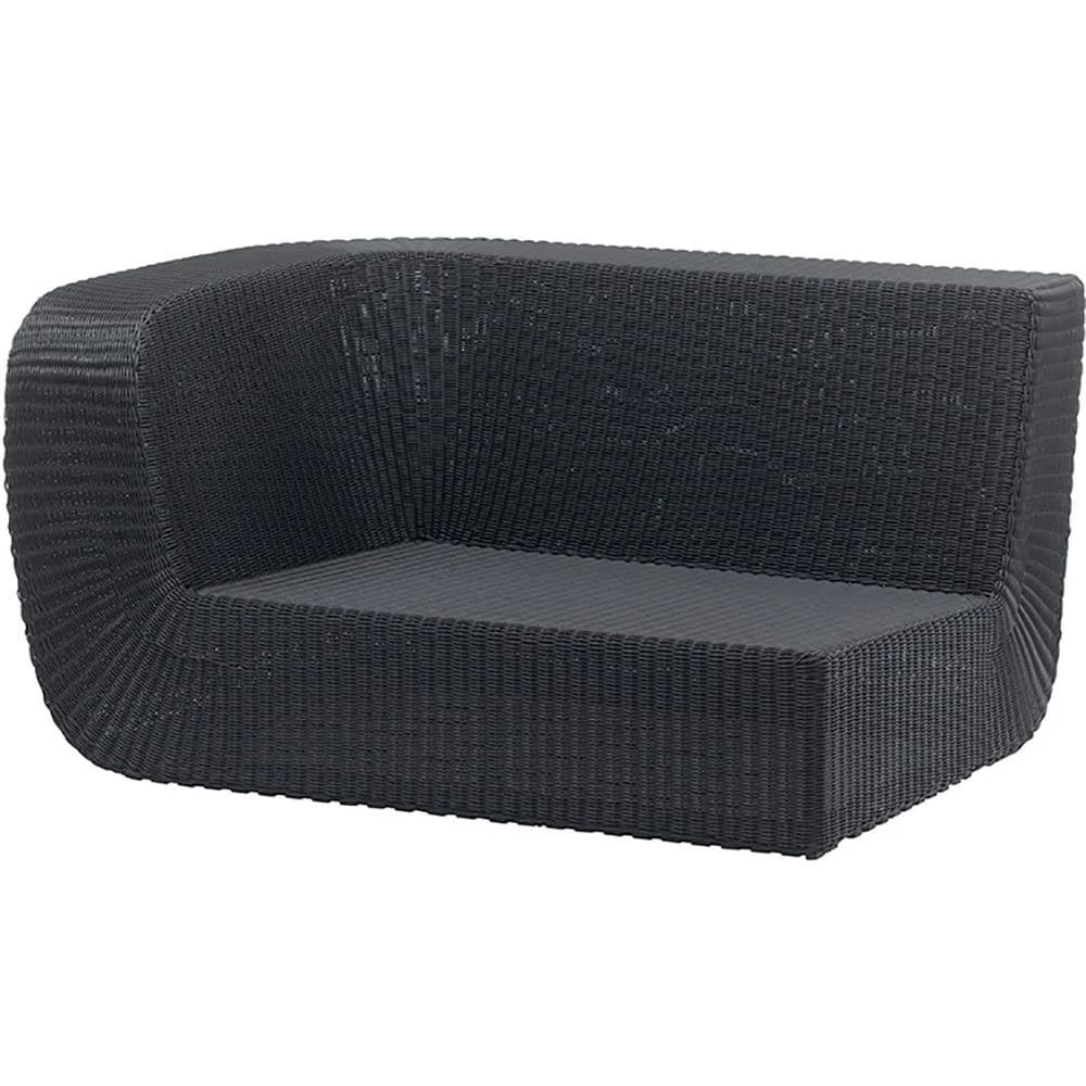 Cane-line Savannah modulsofa Black, høyre