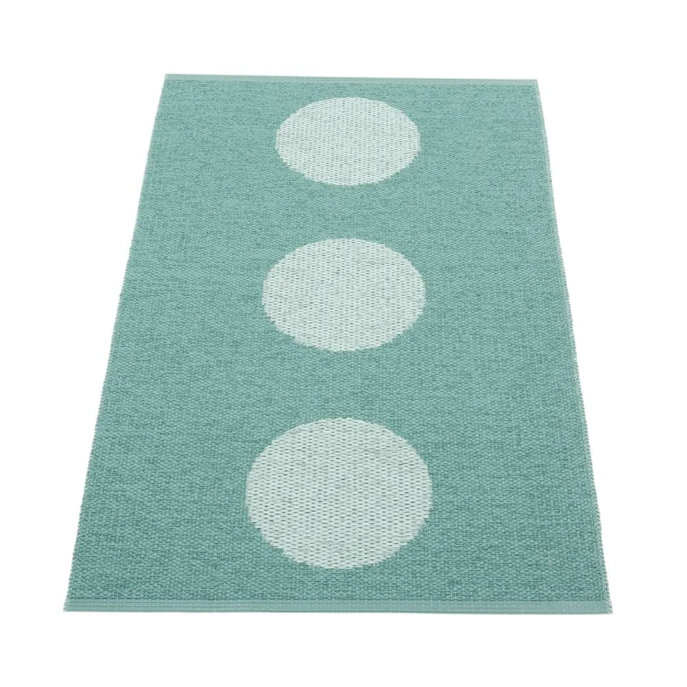 Pappelina, Vera Pop teppe Jade/Pale Turquoise 70 x 120cm