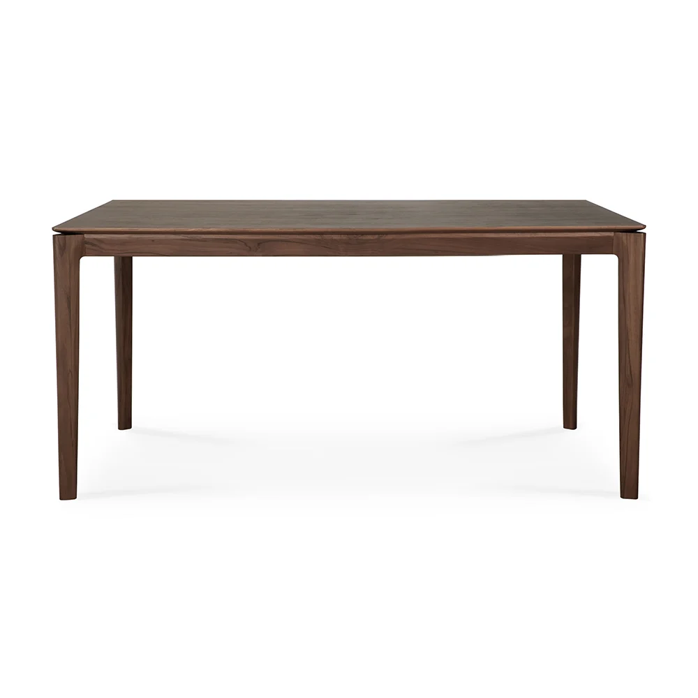Ethnicraft, Bok Spisebord 80x160 cm Brunlakkert teak