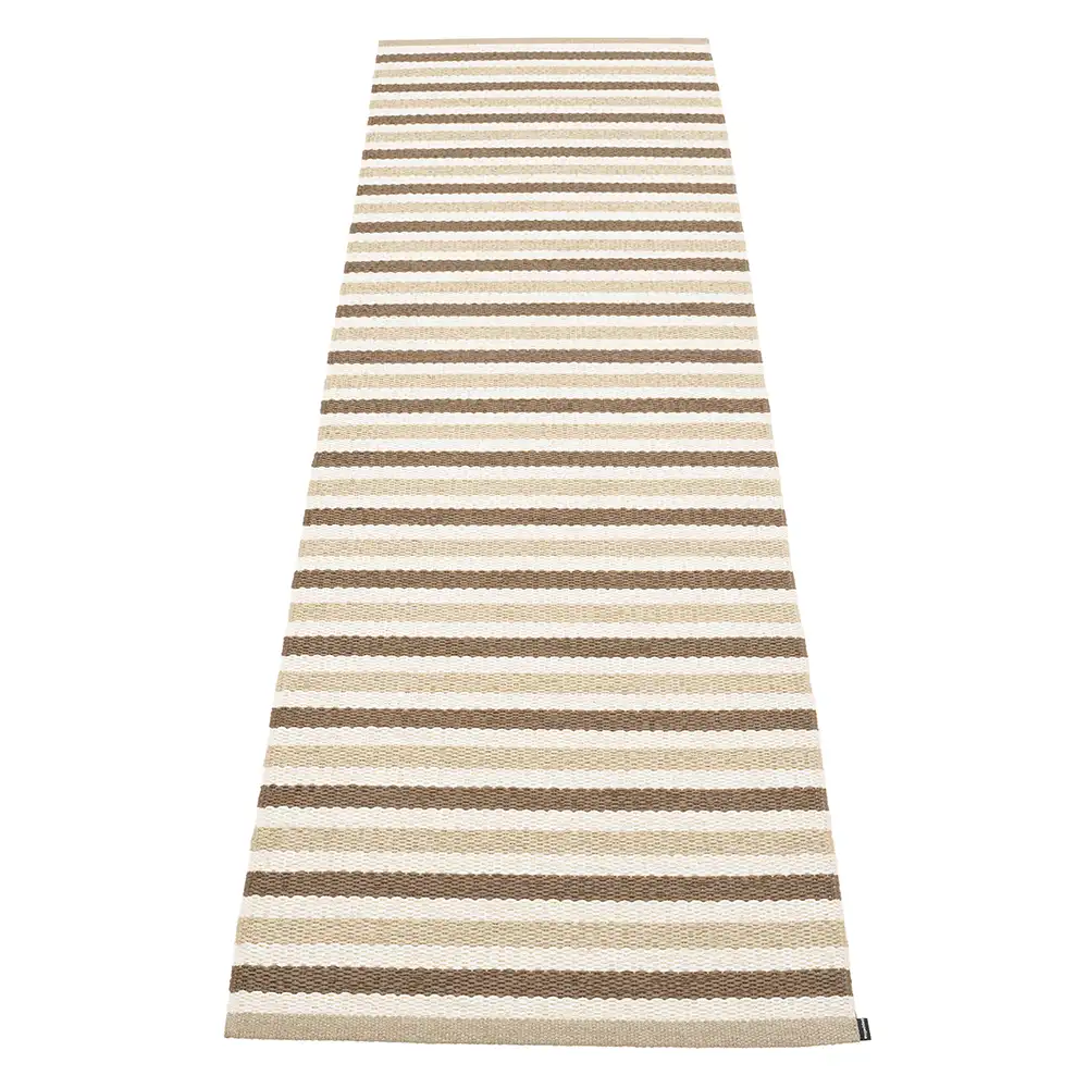 Pappelina, Teo matte 70x240 cm Brown/Beige/Vanilla