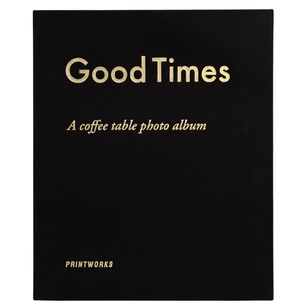 Printworks, Fotoalbum - Good Times, Black (L)