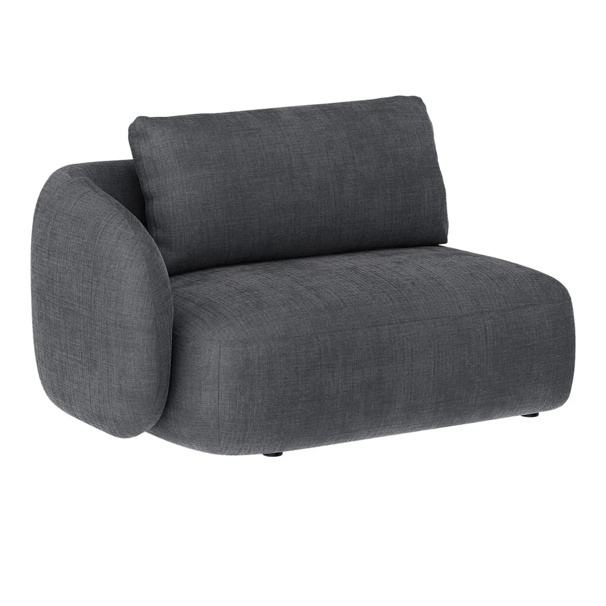 Artwood, Dixon 1,5-sits sektion vänster Gabby grey