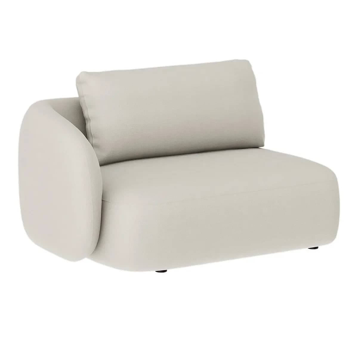 Artwood, Dixon 1,5-sits sektion vänster Haze cream