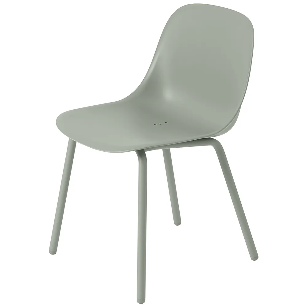 Muuto, Fiber Outdoor Spisestol Dusty Green