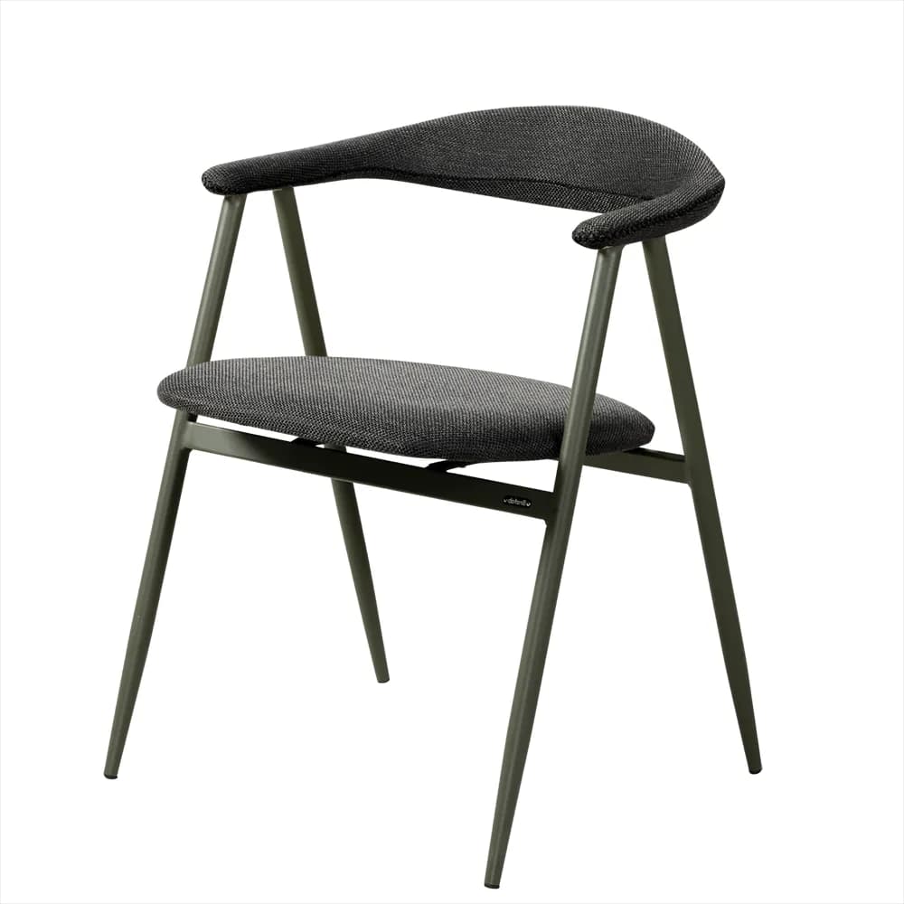 Brafab, Stol med armlener Black Barley/Nordic Green