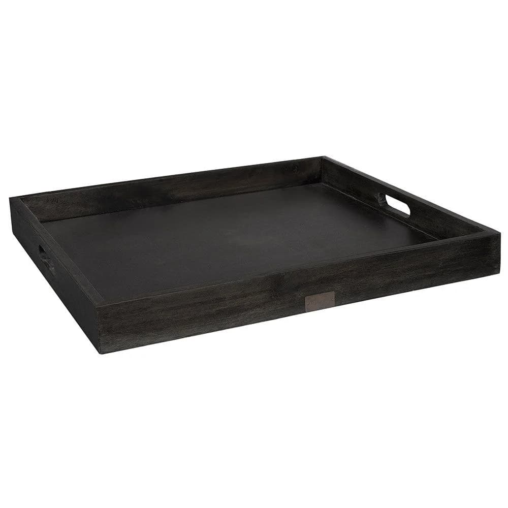 Artwood, Serveringsbrett Kings Road 55 X 55 Cm Svart Tre