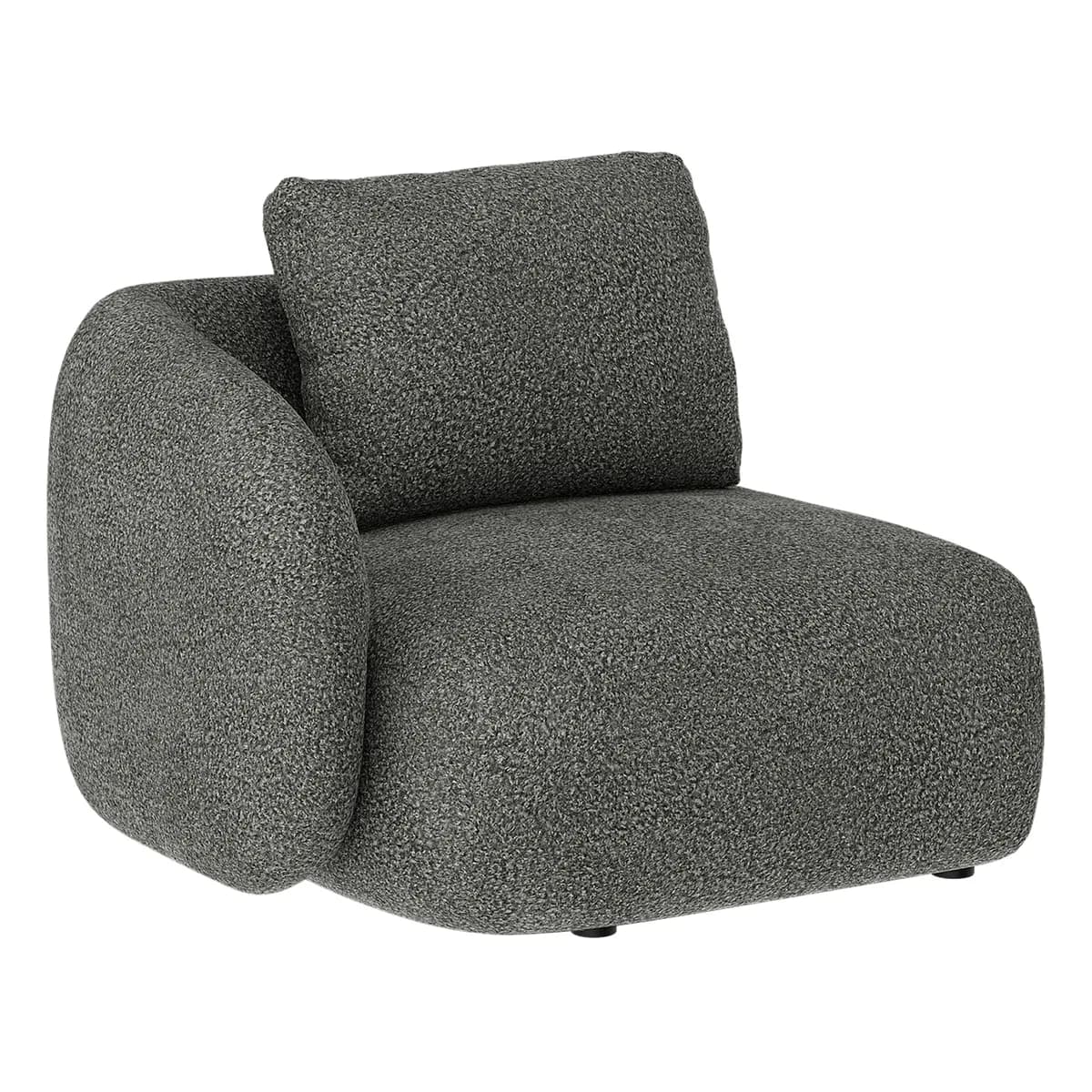 Artwood, Dixon 1-seter seksjon venstre Vega charcoal
