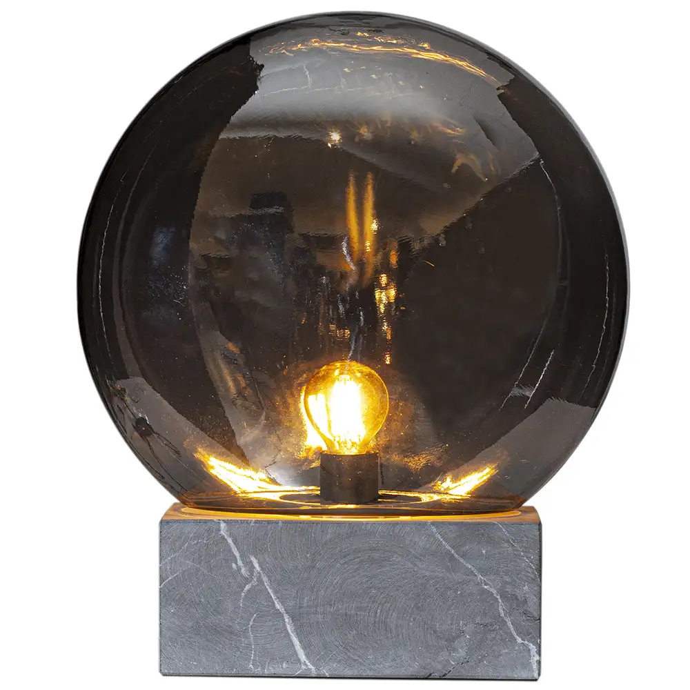 by Rydéns, Glori bordlampe Ø30cm Røykgrå