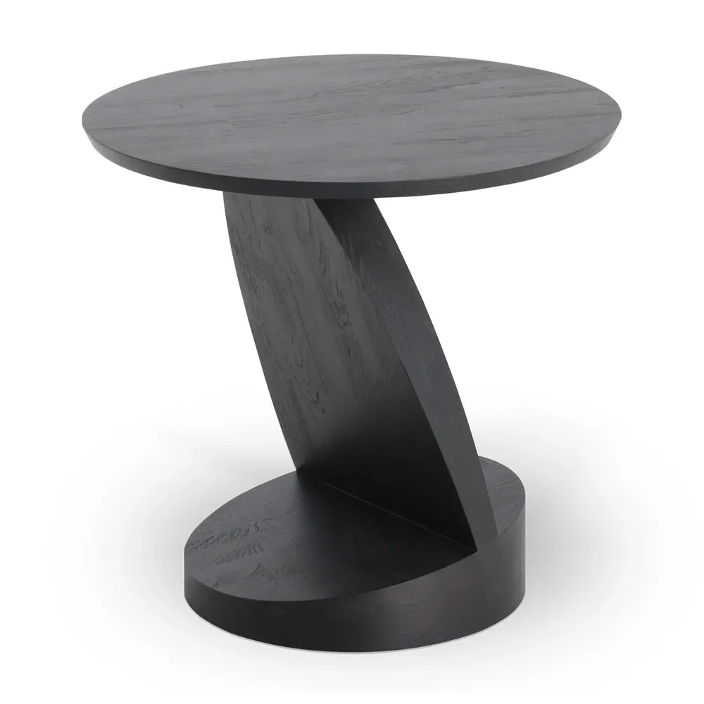 Ethnicraft, Oblic sidebord i svartlakkert teak