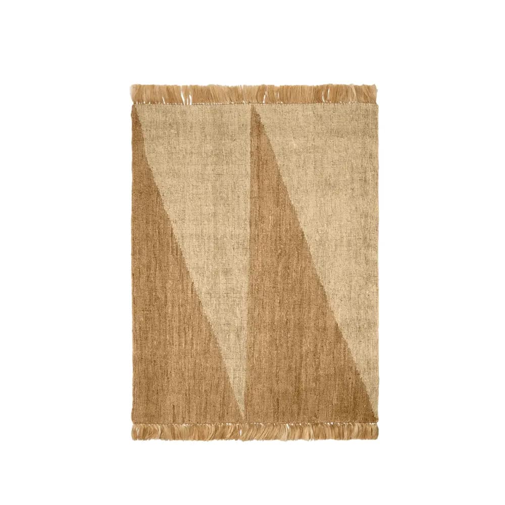Ferm Living, Studie Teppe 140x200 cm- Natural/Off-white