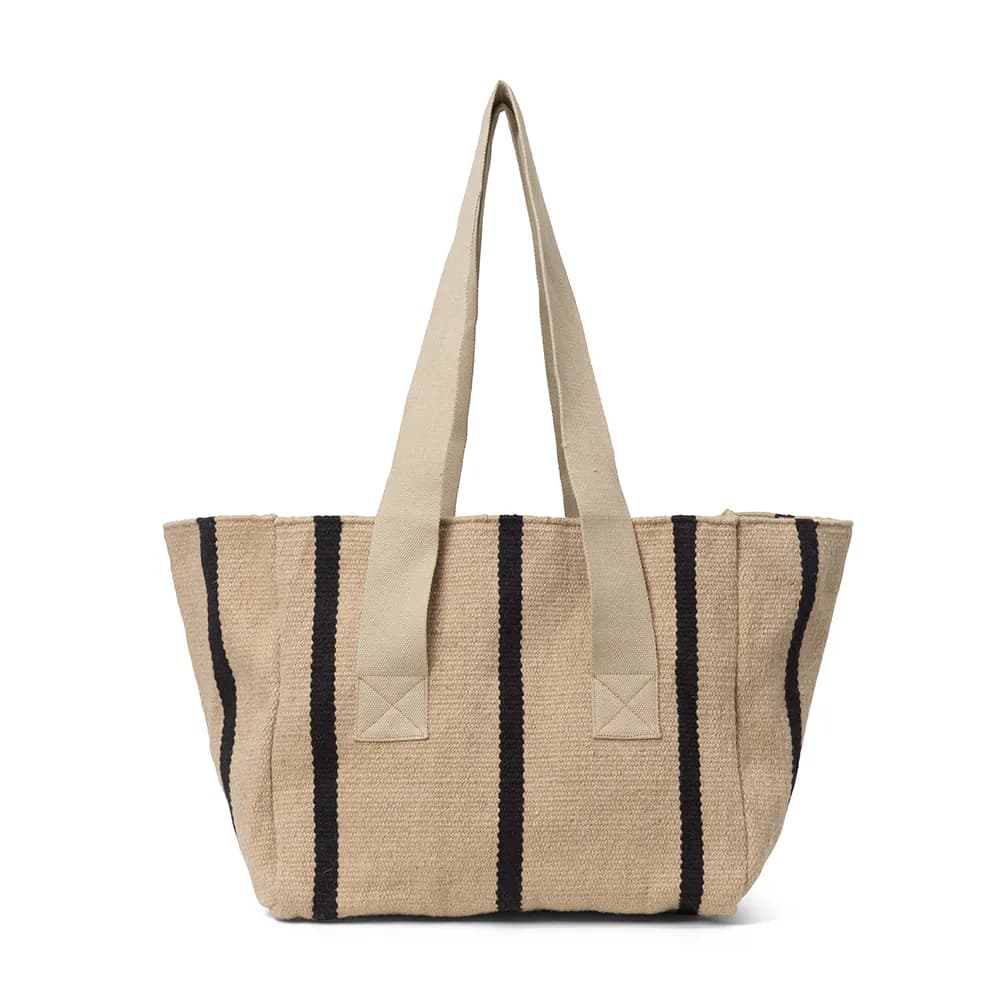 Ferm Living, Yard Picnic Bag - Sand/Black